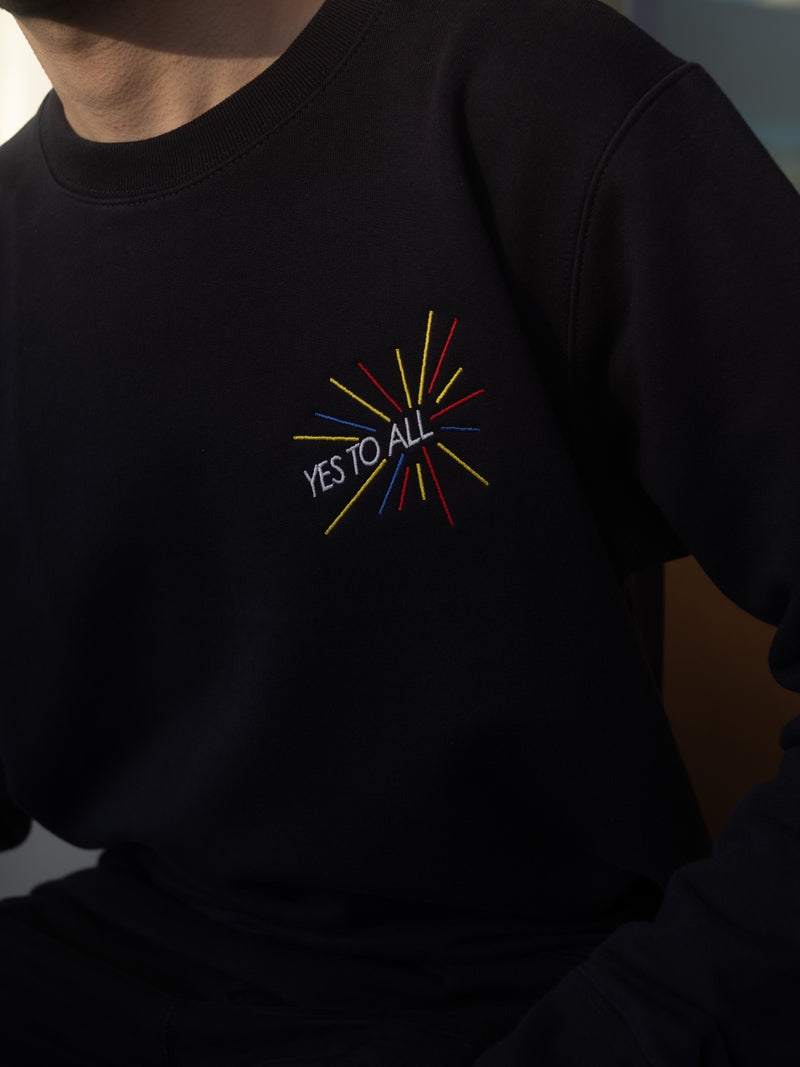 Crewneck Sweater “YES TO ALL”